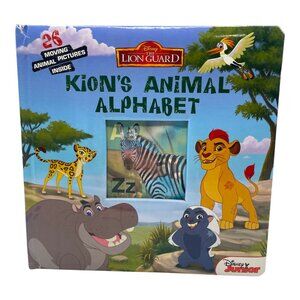 Disney Lion Guard Kion's Animal Alphabet Book Hardcover ABC’s Moving Pictures